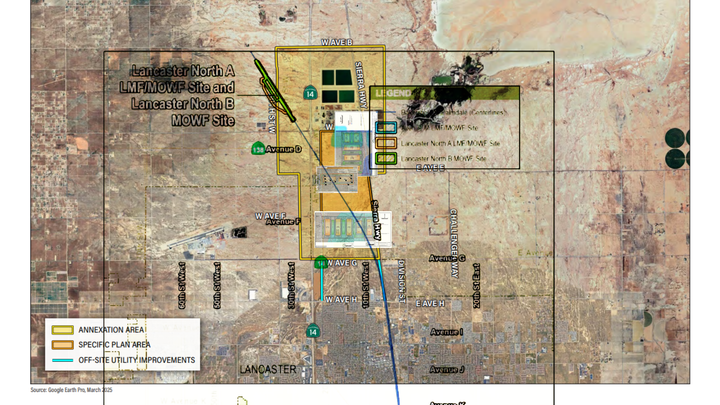 City of Lancaster warehouse plan threatens future CAHSR right-of-way